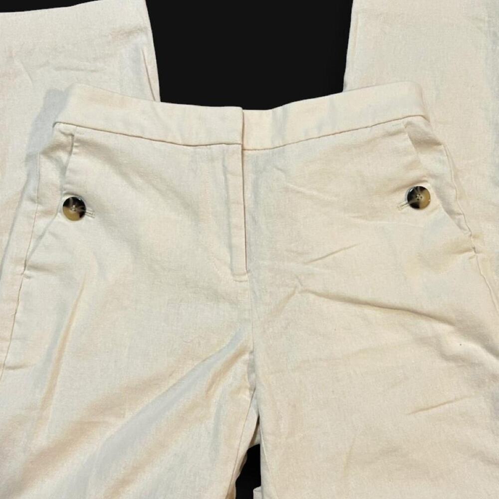 Crew linen cotton sailor pants